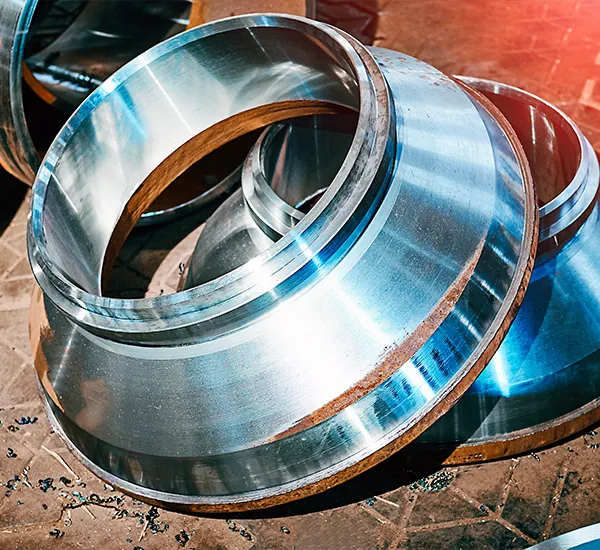 Manganese steel castings for industrial wear applications