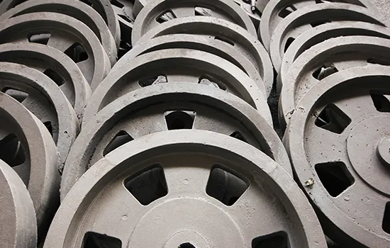 Manganese steel castings for industrial wear applications